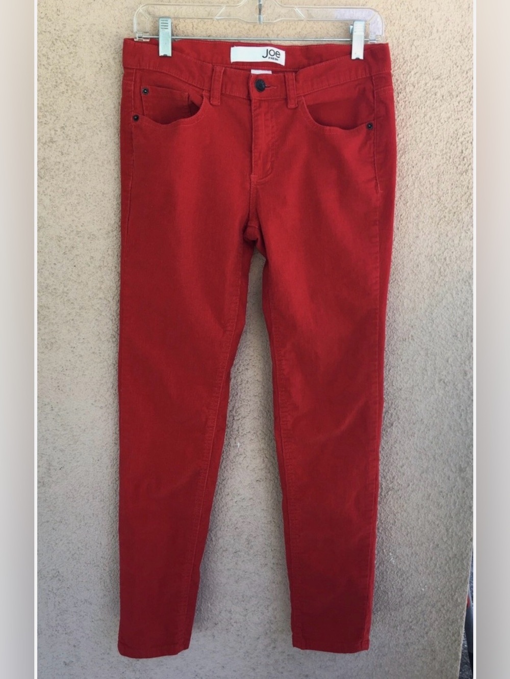 Joe Fresh Women's Red Skinny Jeans - Slim Fit